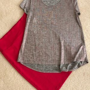 Super cute Lularoe medium skirt set